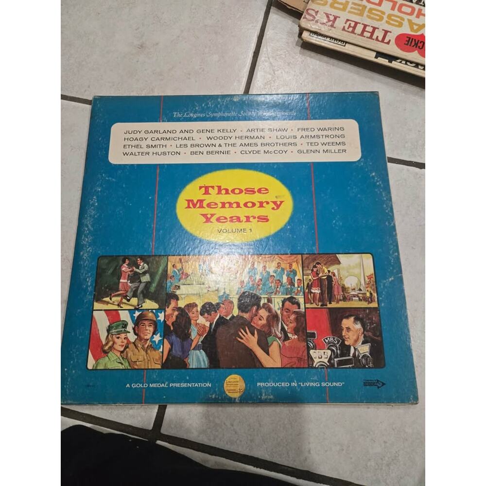 Those memory years volume one vintage vinyl record